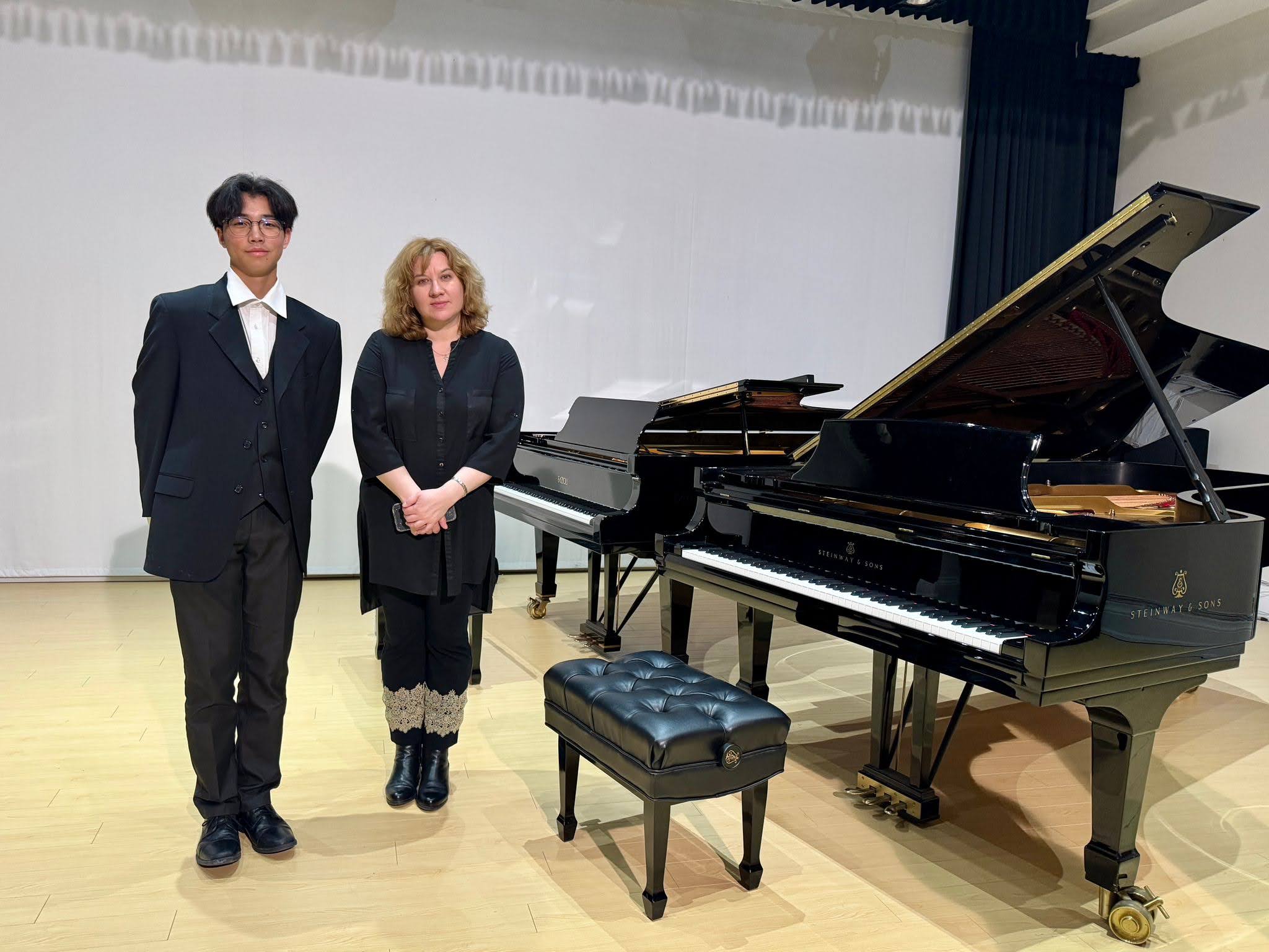 Micah Lam with Sofya Gulyak